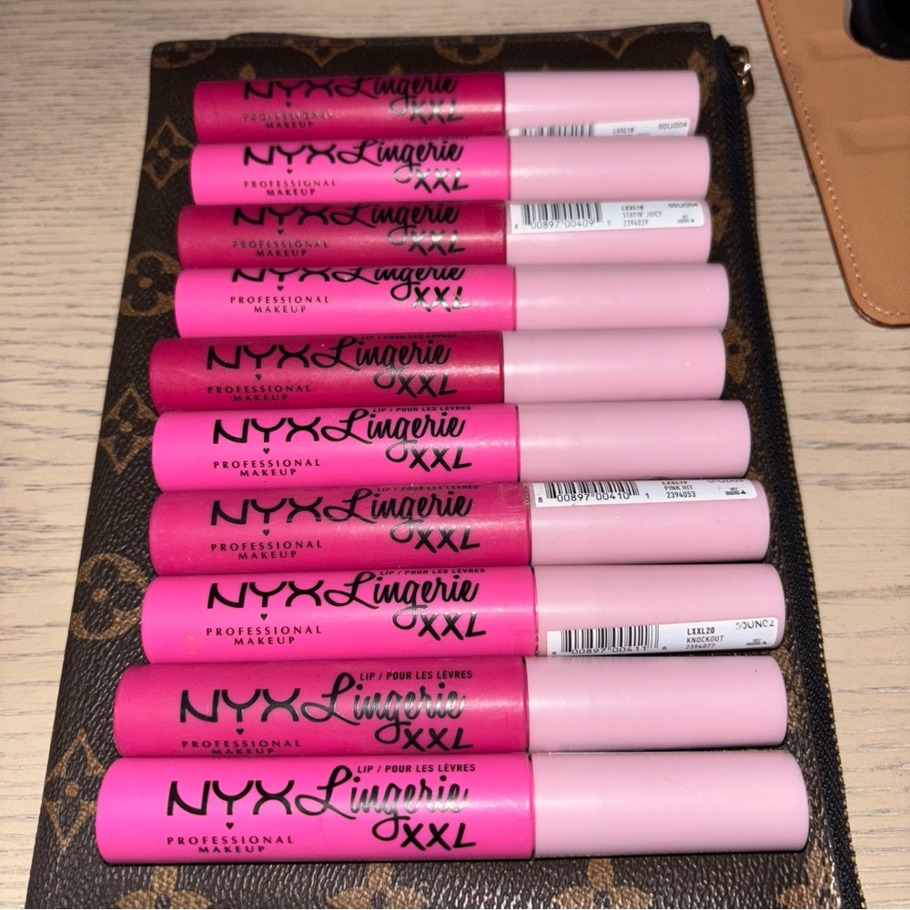 NYX Lingerie XXL Lipstick Collection - Pink Hues